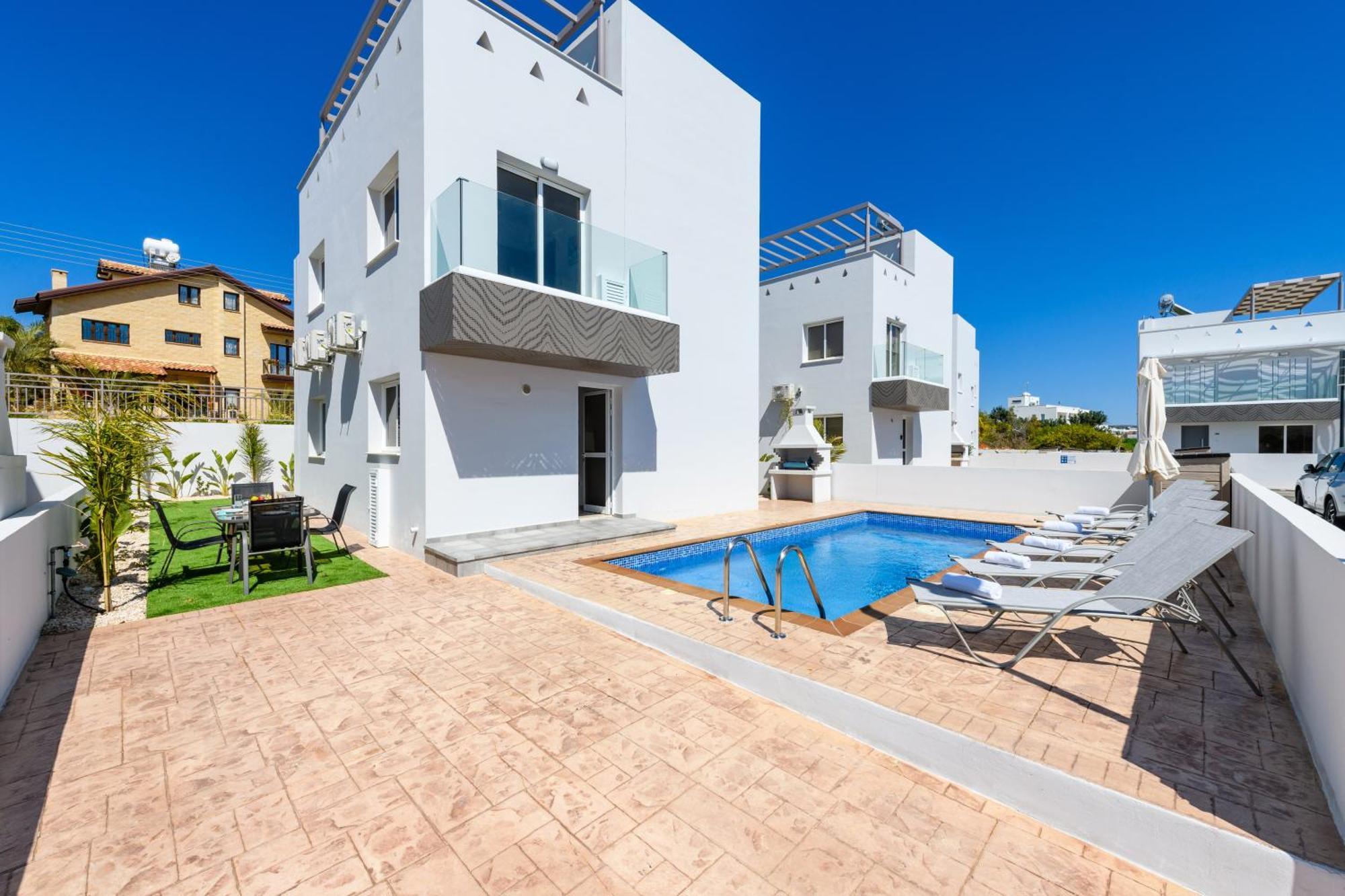 Nissini Villa #4 Айя Напа Екстериор снимка